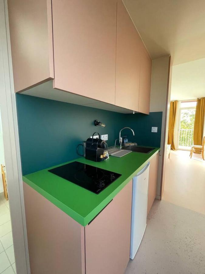 Charmant Studio Avec Parking - Confort Moderne บัวร์ ภายนอก รูปภาพ